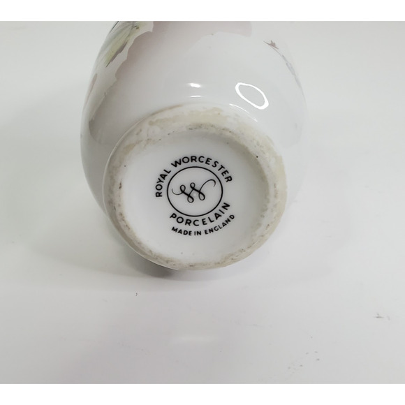 Vintage Royal Worcester King Size Porcelain Egg Coddler Strawberry Fair - Picture 7 of 9